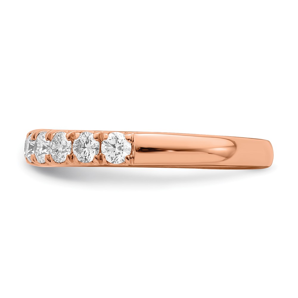 True Origin 14K Rose Gold 7/8 carat Lab Grown Diamond VS  D E F  Wedding Band (RM2927B-084-RLD)