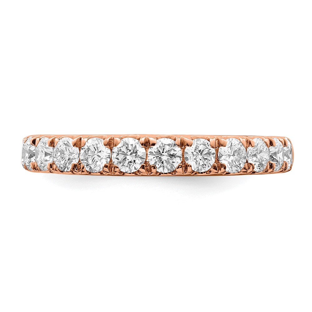 True Origin 14K Rose Gold 7/8 carat Lab Grown Diamond VS  D E F  Wedding Band (RM2927B-084-RLD)