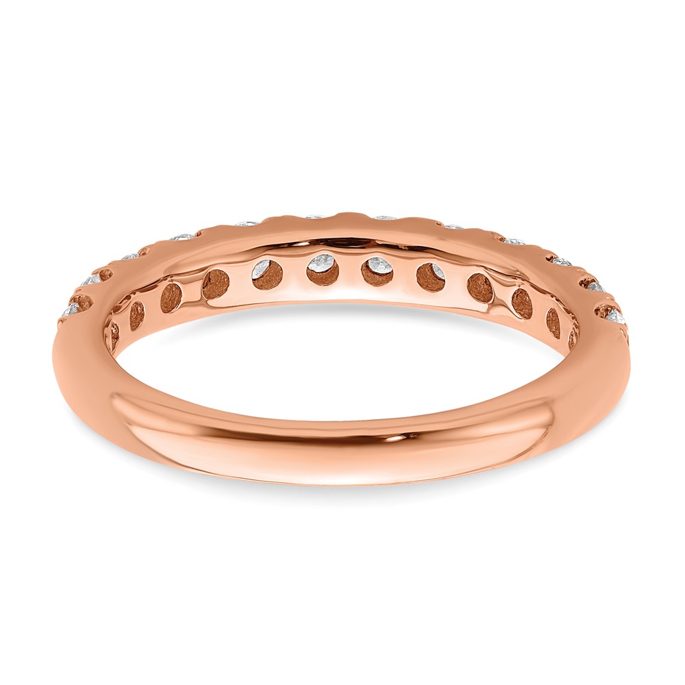 True Origin 14K Rose Gold 7/8 carat Lab Grown Diamond VS  D E F  Wedding Band (RM2927B-084-RLD)