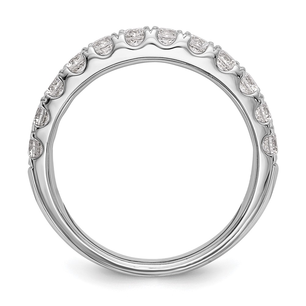 14k White Gold 7/8 carat Lab Grown Diamond VS/SI+ G+ Complete Wedding Band (RM2927B-084-7WLG)