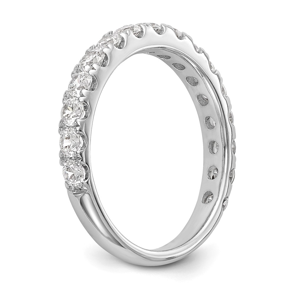 14k White Gold 7/8 carat Lab Grown Diamond VS/SI+ G+ Complete Wedding Band (RM2927B-084-7WLG)