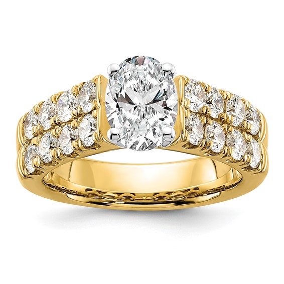 Semi-Mount Diamond Engagement Rings