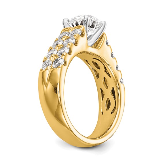 Semi-Mount Diamond Engagement Rings