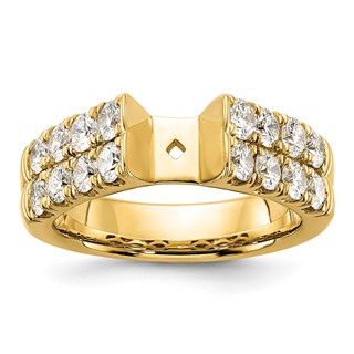 Semi-Mount Diamond Engagement Rings