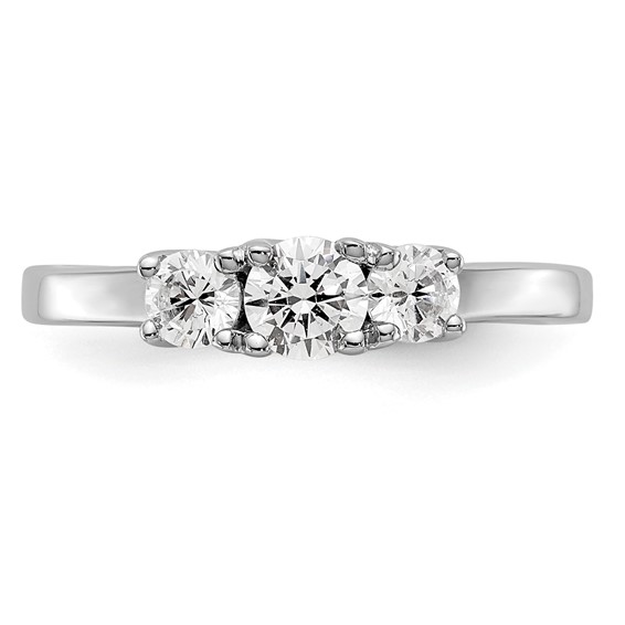 3 Stone Diamond Engagement Rings