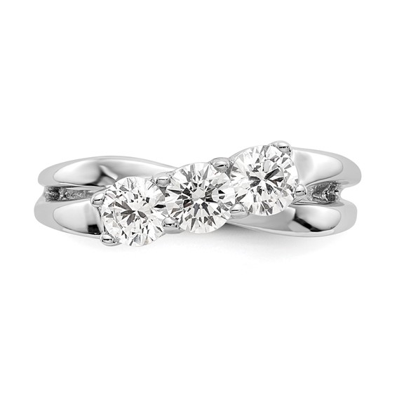 3 Stone Diamond Engagement Rings