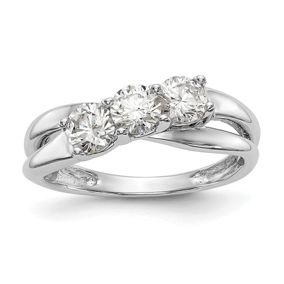 3 Stone Diamond Engagement Rings