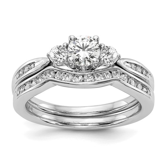 3 Stone Diamond Engagement Rings