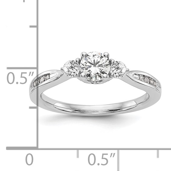 3 Stone Diamond Engagement Rings