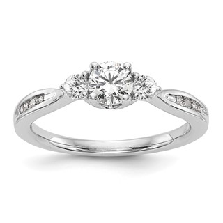 3 Stone Diamond Engagement Rings