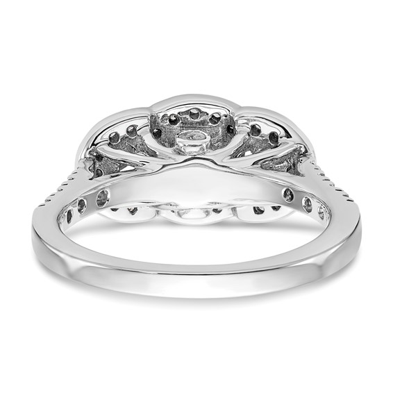 3 Stone Diamond Engagement Rings