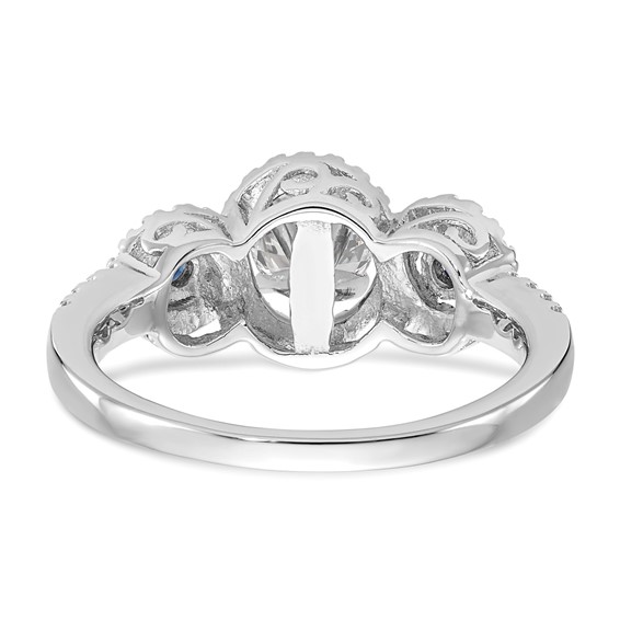 Semi-Mount Diamond Engagement Rings