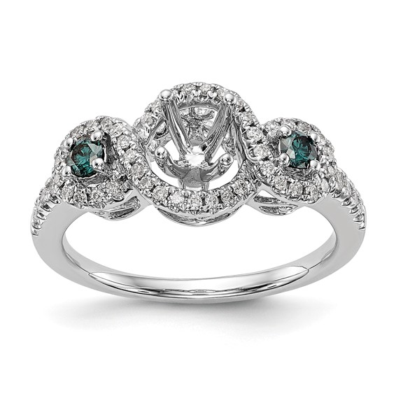 Semi-Mount Diamond Engagement Rings