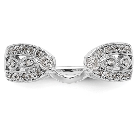 14K Yellow Gold Diamond Wrap