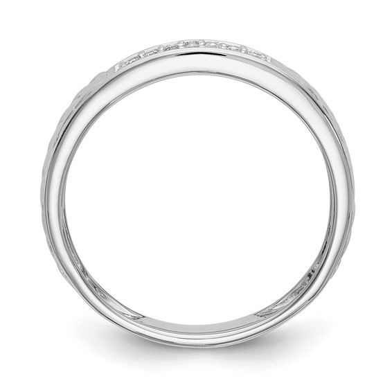 Diamond Trio Ladies Wedding Bands