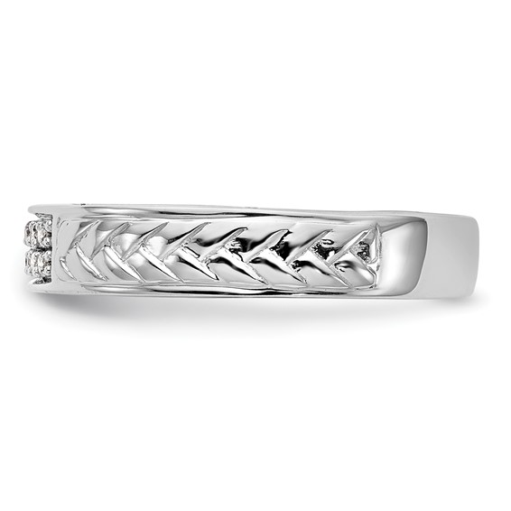 Diamond Trio Ladies Wedding Bands