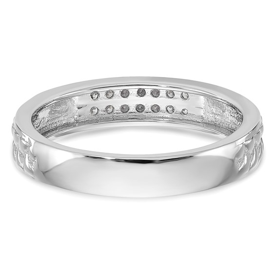 Diamond Trio Ladies Wedding Bands