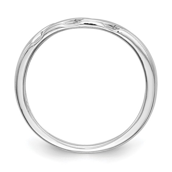 Diamond Trio Ladies Wedding Bands