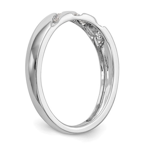 Diamond Trio Ladies Wedding Bands