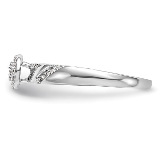 Diamond Trio Cluster Engagement Rings