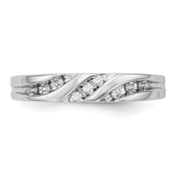 Diamond Trio Ladies Wedding Bands