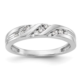 Diamond Trio Ladies Wedding Bands