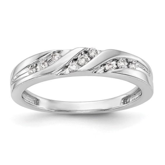 Diamond Trio Ladies Wedding Bands