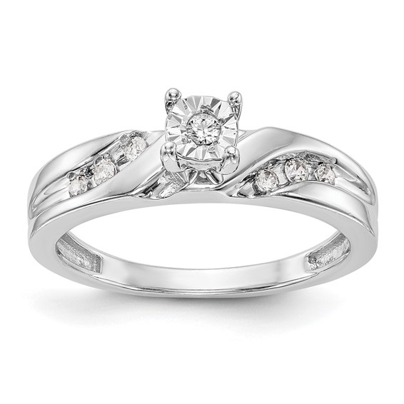 Diamond Trio Engagement Rings