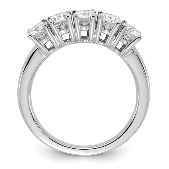 5-Stone Moissanite Bands