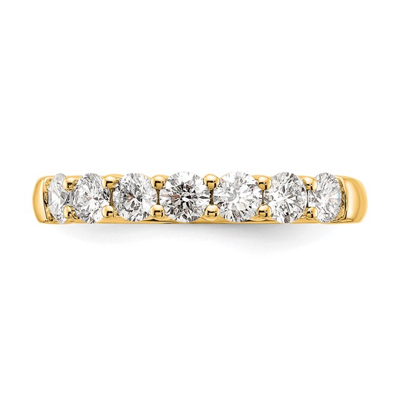 14K 7-Stone Diamond Band
