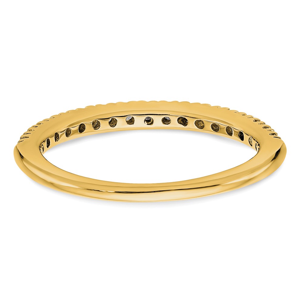 True Origin 14K 1/4 carat Lab Grown Diamond VS  D E F  Band (RM3193B-025-YLD)