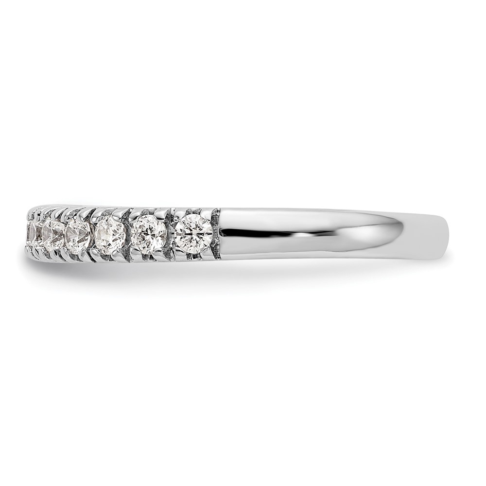 True Origin 14K White Gold 1/2 carat Lab Grown Diamond VS  D E F  Band (RM3193B-050-WLD)