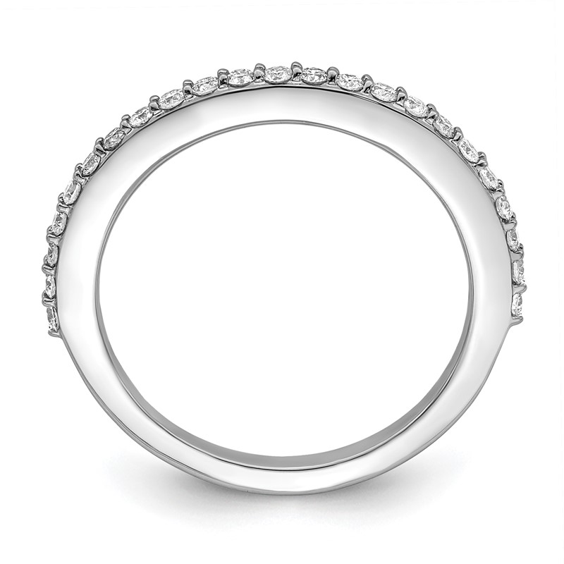 True Origin 14K White Gold 1/3 carat Lab Grown Diamond VS  D E F  Band