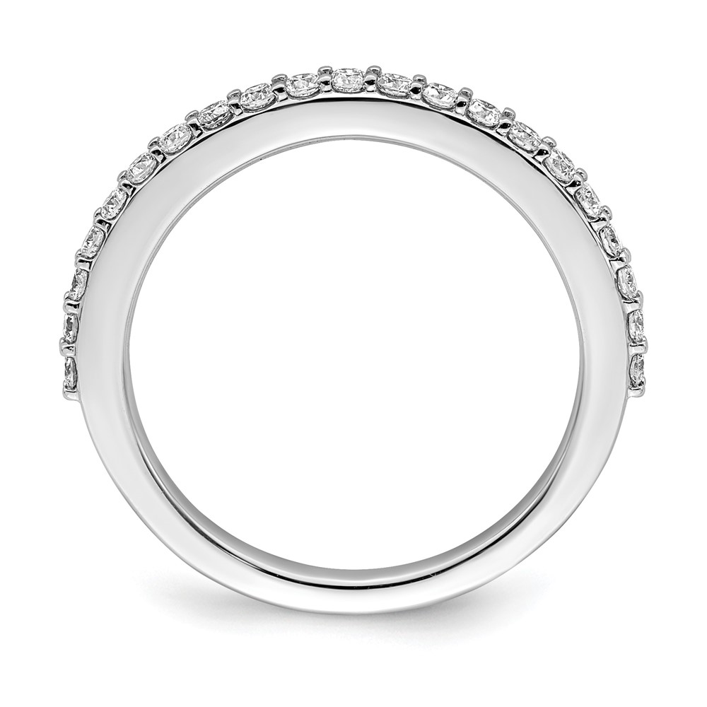 True Origin 14K White Gold 3/8 carat Lab Grown Diamond VS  D E F  Band (RM3195B-042-WLD)