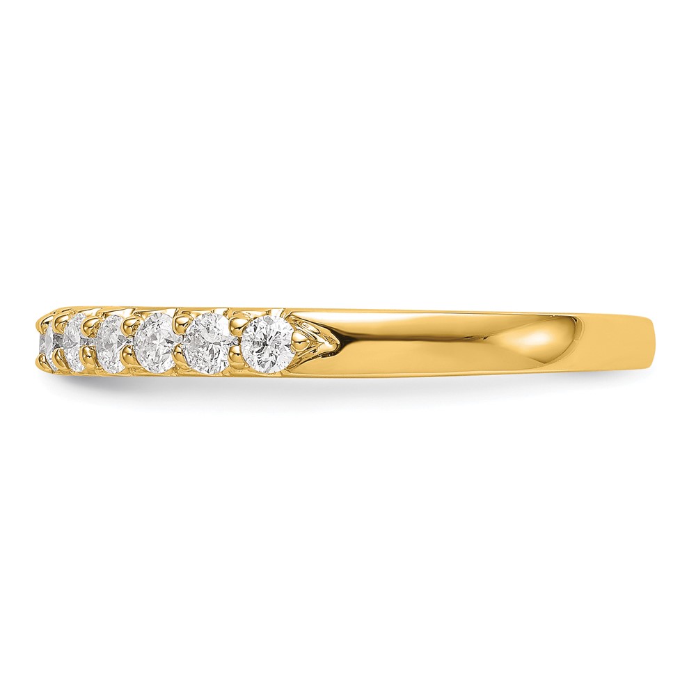 14k 1/3 carat Lab Grown Diamond VS/SI+ G+ Complete Band (RM3204B-033-7YLG)
