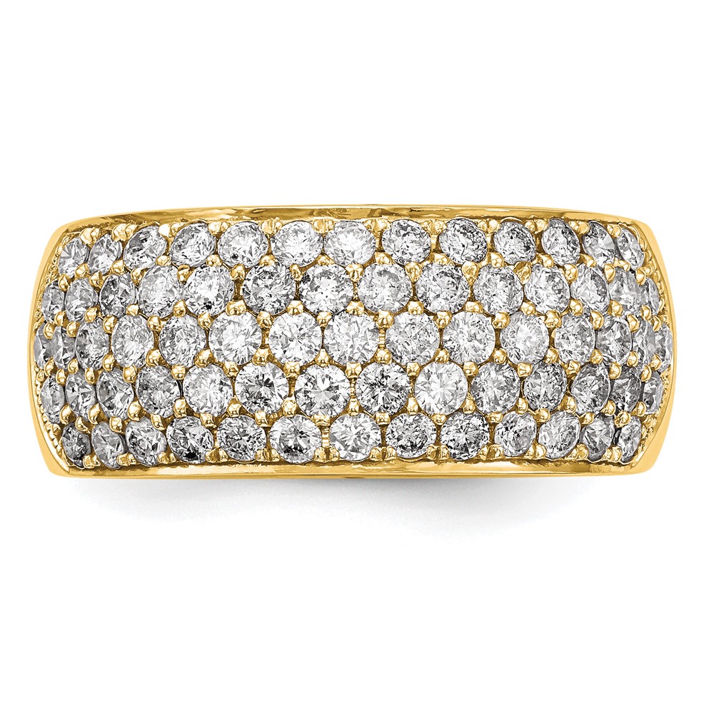 True Origin 14K 1 5/8 carat Lab Grown Diamond VS  D E F  Band (RM3255B-160-YLD)