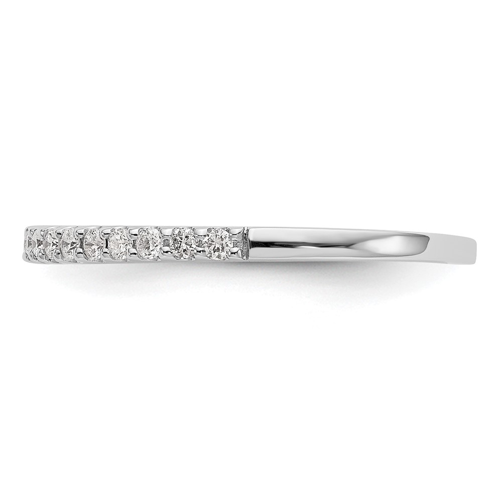 True Origin 14K White Gold 1/3 carat Lab Grown Diamond VS  D E F  Band (RM3272B-034-WLD)