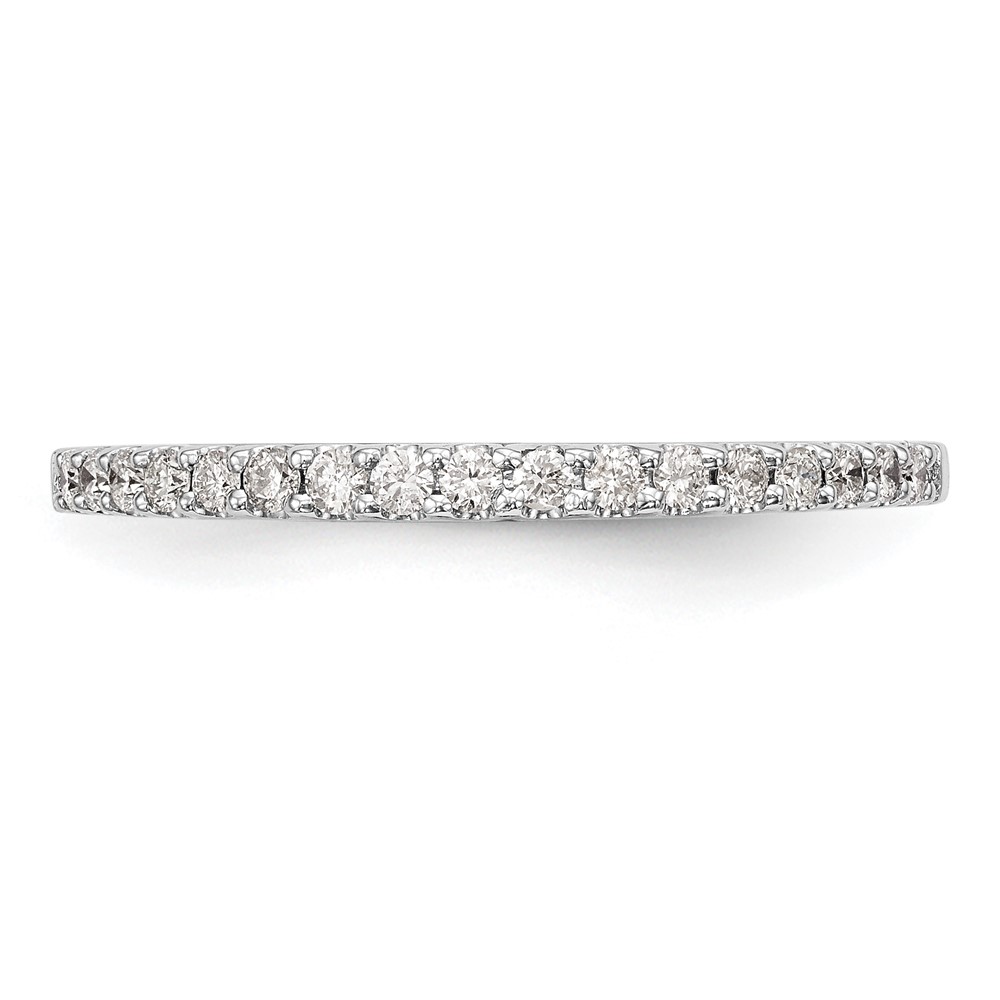 True Origin 14K White Gold 1/3 carat Lab Grown Diamond VS  D E F  Band (RM3272B-034-WLD)