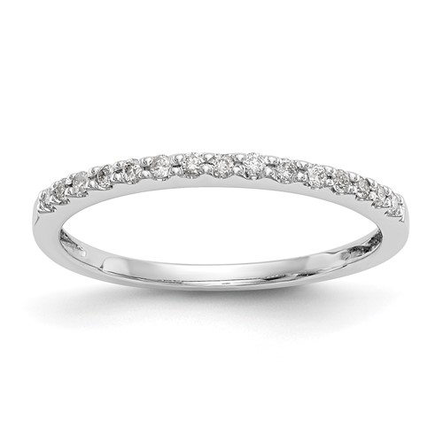 14K White Gold LG Lab Grown Diamond Band