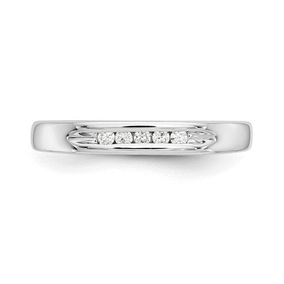 5-Stone Diamond Channel Bands