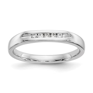 5-Stone Diamond Channel Bands