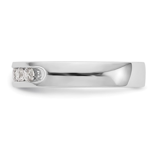 5-Stone Diamond Channel Bands
