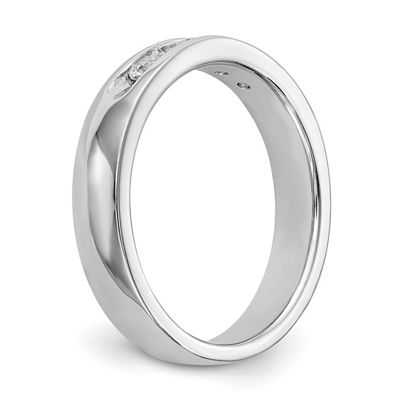 5-Stone Diamond Channel Bands