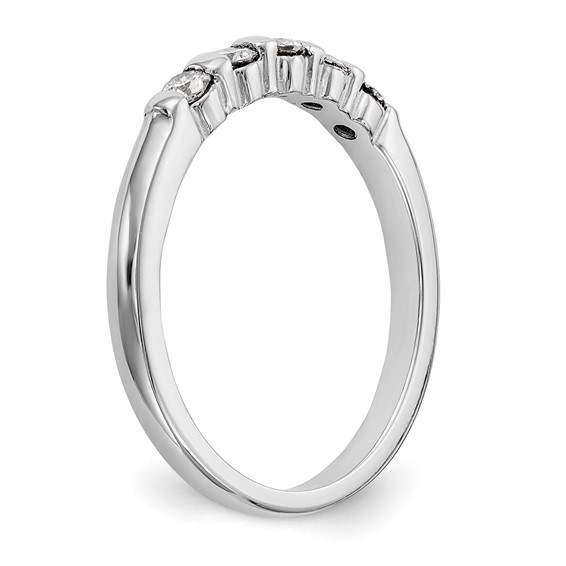 Diamond Gemstone Anniversary Bands