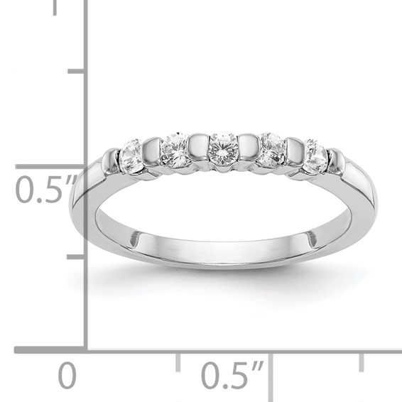 Diamond Gemstone Anniversary Bands