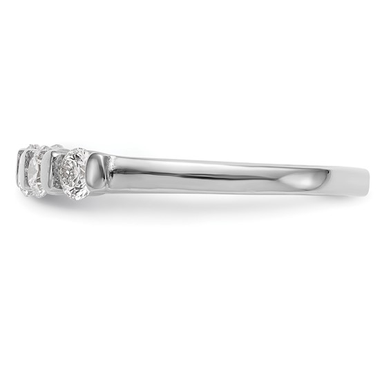 14k White Gold AA Diamond Anniversary Band