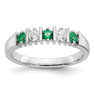 5-Stone Diamond Gemstone Band