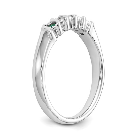 Gemstone & Diamond 5-Stone Rings