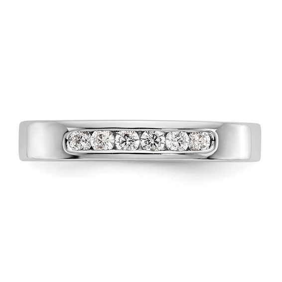 6-Stone Diamond Channel Bands