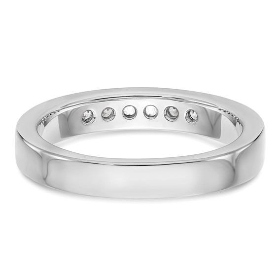 6-Stone Diamond Channel Bands